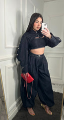 Set 3 pezzi Denim double