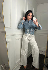 Jeans white
