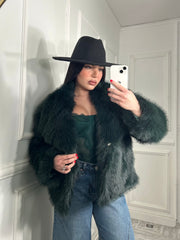 Pelliccia ecofour Green