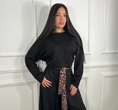 Maglia manica lunga over