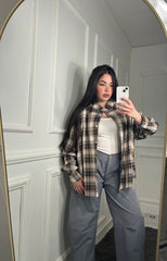 Camicia Over spalline