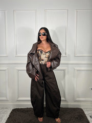 Giacca pelle stranger