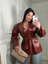 Blazer Piton ecopelle