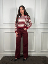 Jeans Bordeaux