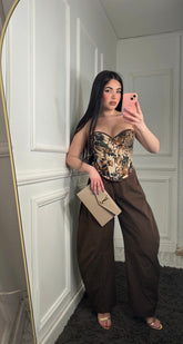 Pantalone Ballon Brown