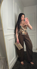 Pantalone Ballon Brown