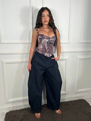 Pantalone Ballon Blue