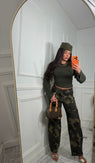 Jeans Military green