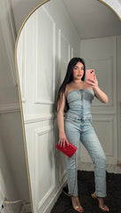 Coordinato Denim diamond