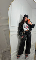 Pantalone Ecopelle Star
